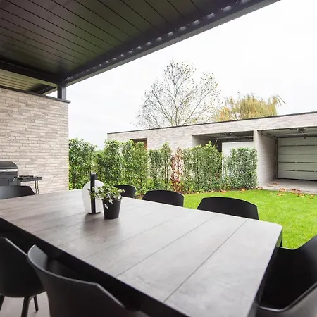Nieuw - De Grenspaal Oost 7p - 3slpk - Sauna - Laadpaal Vakantiehuis Riemst
