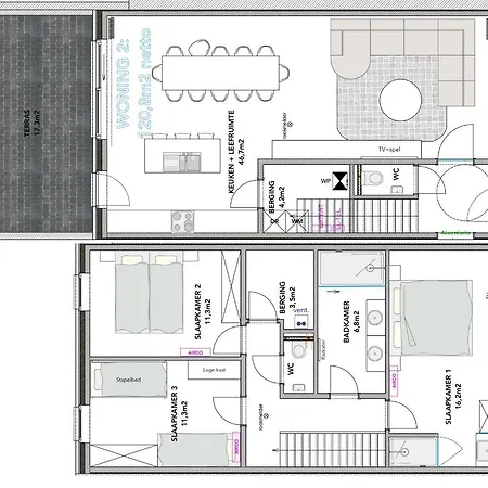 Nieuw - De Grenspaal Oost 7p - 3slpk - Sauna - Laadpaal